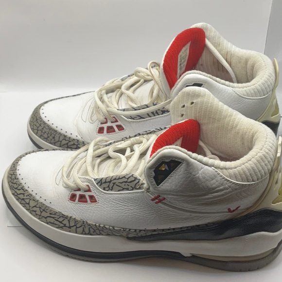 Nike Jordan 2.5 Team Shoes Men's Size 10.5 331987-161 White Red (2008) - Picture 1 of 6